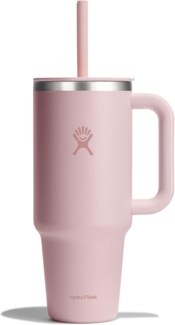 Hydro Flask Thermobecher All Around Travel Tumbler in den Größen 24 oz/ 32 oz / 40 oz, 1-tlg, Edelstahl, Thermo Cup mit Strohhalm