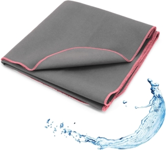 SETEX Sporthandtuch SETEX Sporttuch aus Evolon®, Evolon® (1-St), Komfort & Haltbarkeit: Hypoallergenes Evolon® - sanft zur Haut