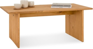 IDIMEX Couchtisch SALTO, Wohnzimmertisch aus Kiefer Massivholz, rechteckig, Sofatisch gewachst