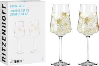 Ritzenhoff Champagner Glas 2er Set Kristallreif