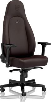 noblechairs ICON Java Edition - Gaming Stuhl 150 kg Belastbarkeit - Chefsessel Bürostuhl Ergonomisch - Gamer Sessel - Office Chair Ergonomic - Hybrid-Kunstleder - Inklusive Kissen