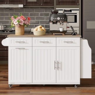 PXloue TV-Schrank Ausziehbarer TV-Schrank mit 3 Schubladen (Pop-up-Vorrichtungen) LED-Beleuchtung, Länge 162-240 cm