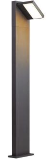 SLV Leuchte 1002992 ABRIDOR POLE 100 Outdoor LED Stehleuchte IP55 anthrazit