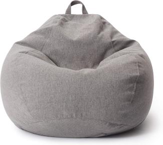 Lumaland Sitzsack Comfort Line XXL 100x120x50cm 315L Volumen, Bodenkissen Sitzkissen Bean Bag Lounge Gaming waschbar