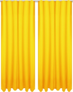 Bestlivings Vorhang, Kräuselband (2 St), blickdicht, Microfaser, Gardinenset "Blickdicht" mit Kräuselband