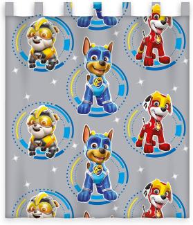 Gardine Vorhang Fertiggardine Paw Patrol Glow in the dark 140x160 cm