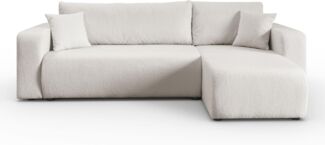 Lookway Ecksofa VESPO L – Moderne Wohnlandschaft in L-Form mit Schlaffunktion, 267x83x143 cm
