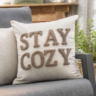 Plüsch Kissenhülle Cozy 45x45 Kissenbezug Dekokissen Kissen Bezug Deko Kissen