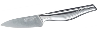 Nirosta Gemüsemesser Swing, Küchenmesser, Edelstahl, Silber, 20 cm, 43712