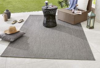 In- & Outdoorteppich Match anthrazit - 120x170x0,8cm