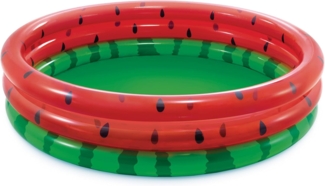 Runde aufblasbare Pool in Form einer Wassermelone