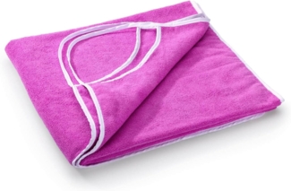 Maximex Duschtuch Wickel-Strandkleid, Microfaser (1-St), Größe M