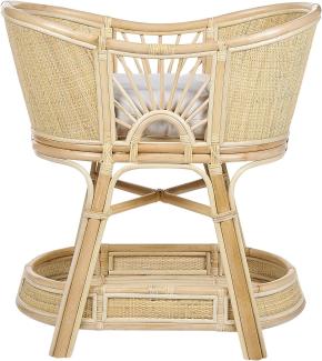 Stubenbett LAGRASSE 50 x 70 cm Rattan Natürlich