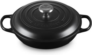 Le Creuset Gourmet-Profitopf Signature 26 cm Schwarz