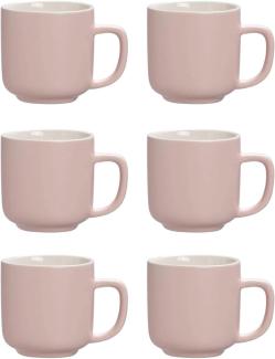 Ritzenhoff & Breker JASPER Espressotasse 100 ml rosa 6er Set