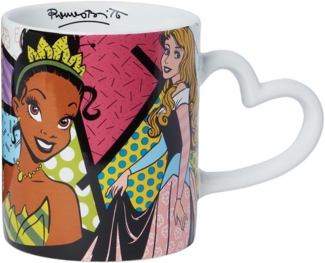 Disney by Britto Tasse Disney Designer Princess Tasse Arielle, Dornröschen, Cinderella Herz