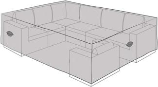 Wetterfeste Schutzhülle Abdeckung L für Gartenmöbel Lounge Set 300x200x75cm