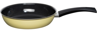 Riess Pfanne Emaillepfanne 24 cm, lemon