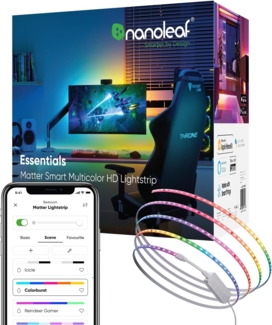 Nanoleaf Essentials Matter Smart Multicolor HD Lightstrip 5m