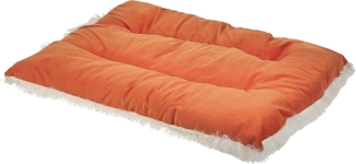 Tierbett ERGANI Samtstoff Orange