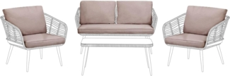 Outdoor Kissenbezug Set CORINTH Beige