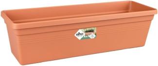 Elho green basics balkonkasten 80 cm Übertopf, 12 L, Milde Terra, 79. 00 x 16. 50 x 13. 70 cm