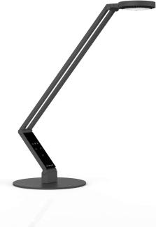 Luctra Tischleuchte Table Radial Base rund mit Fuß Aluminium schwarz