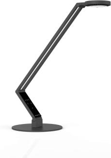Luctra Tischleuchte Table Radial Base rund mit Fuß Aluminium schwarz