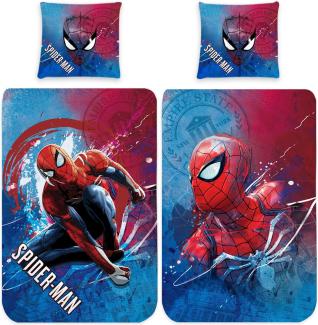 Bettwäsche Spiderman Far From Home Linon / Renforce