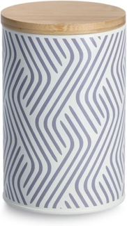 Vorratsdose mit Bambusdeckel, lila - 1000ml, Ø 10,5cm