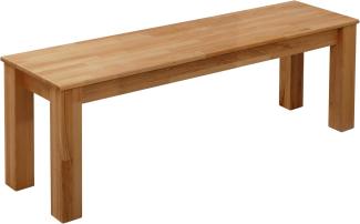 Krok Wood Sitzbank aus Massivholz in Buche (Bonn 160x35x45 cm)