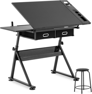 Fromm&Starck Schreibtisch Zeichentisch 115 x 60 cm Architektentisch neig- und höhenverstellbar