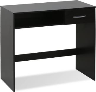 Furinno JAYA Computer/Schreibtisch mit Schublade, Holz, Espresso, 39. 5x81. 79x74. 09 cm