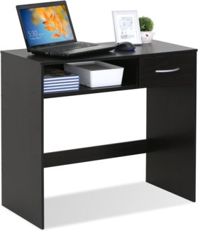 Furinno JAYA Computer/Schreibtisch mit Schublade, Holz, Espresso, 39. 5x81. 79x74. 09 cm