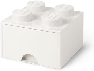 Room Copenhagen LEGO Brick Drawer 4 white - RC40051735