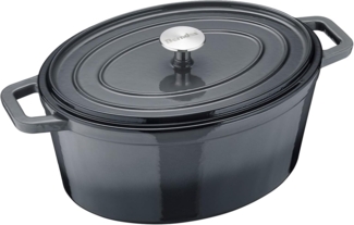 Berndes b.iron Bräter/Kochtopf 31x24 cm, oval 34168