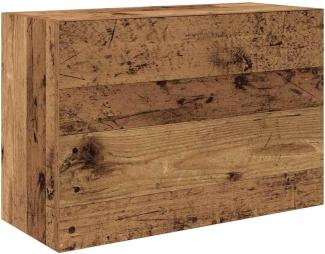 Bad-Wandschrank Altholz-Optik 60x25x40 cm Holzwerkstoff