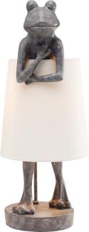 KARE Design Tischleuchte Animal Frog Grau 58cm 61600