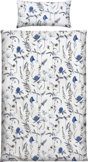 Erwin Müller Bettwäsche Bettwäsche, Jersey, Single-Jersey Blumen