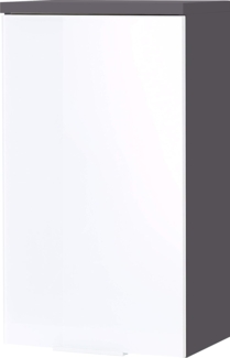 Germania Badezimmer-Wandschrank GW-Pescara Graphit-Weiß