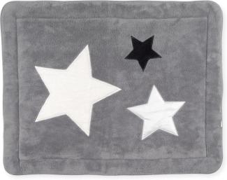 Bemini by Baby Boum 'Softy Stary Grizou' Krabbeldecke 75x95 cm, grau