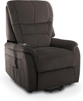 Raburg TV-Sessel Fernsehsessel mit Aufstehhilfe, 120 kg, Relax- & Liegefunktion, Jan, Relaxsessel, elektrisch mit Fernbedienung, 2× Motoren