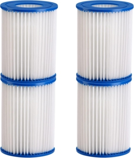 Monzana 4x Filterkartuschen Größe I 79x89mm Typ S1