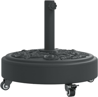 vidaXL Sonnenschirmständer mit Rollen für Ø38/48 mm Mast 27 kg Rund 4007973