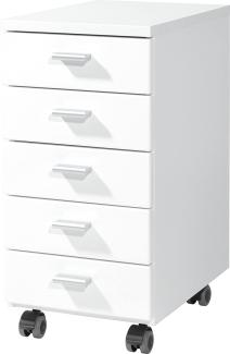 Germania Rollschrank Weiß 4099-84