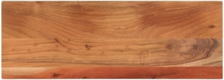 vidaXL Tischplatte 80x30x2,5 cm Rechteckig Massivholz Akazie 370894