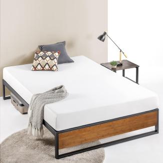 Zinus Suzanne 36,6 cm-Plattformbett ohne Kopfteil / Matratzenbasis/ Keine Boxspring erforderlich/Bed-in-a-Box/ Schnelle, einfache Montage/ 140 x 190 cm