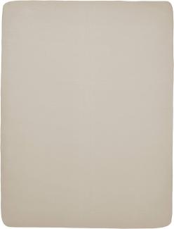 Meyco Jersey Spannbettlaken 75x95 cm Sand