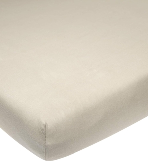 Meyco Jersey Spannbettlaken 75x95 cm Sand