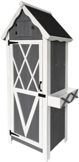 HOME DELUXE Gartenschrank aus Holz YANA - XL